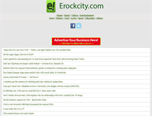 Tablet Screenshot of erockcity.com